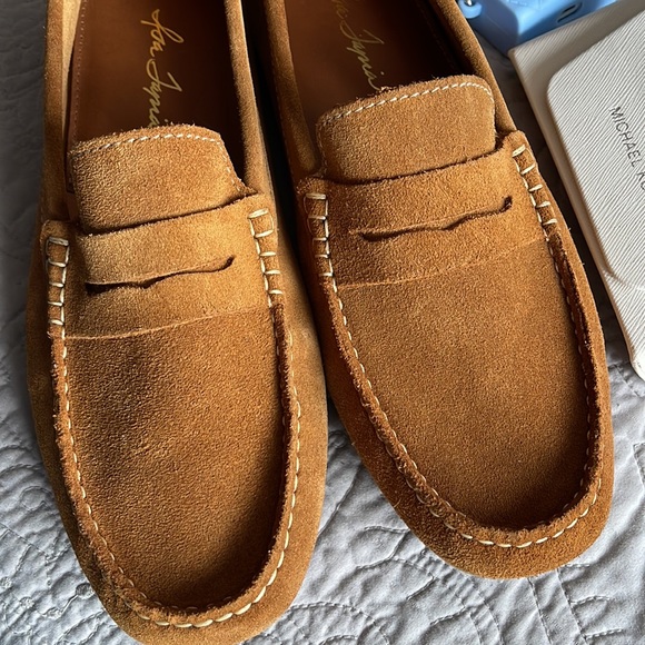 ISA TAPIA SENNA SADDLE SUEDE DRIVER - Picture 5 of 9